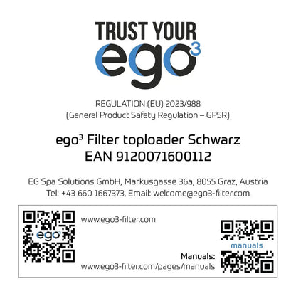 Filterkartusche ORIGINAL EGo3 einzeln 