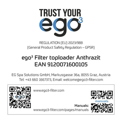 Filterkartusche ORIGINAL EGo3 einzeln 